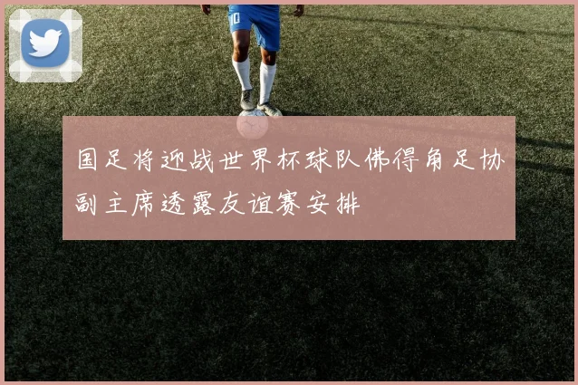 国足将迎战世界杯球队佛得角足协副主席透露友谊赛安排