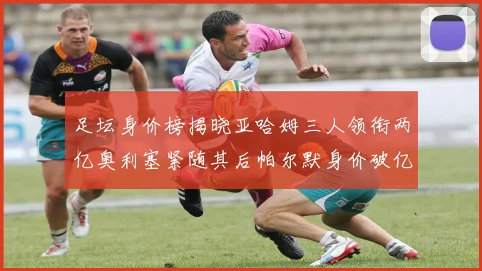 足坛身价榜揭晓亚哈姆三人领衔两亿奥利塞紧随其后帕尔默身价破亿